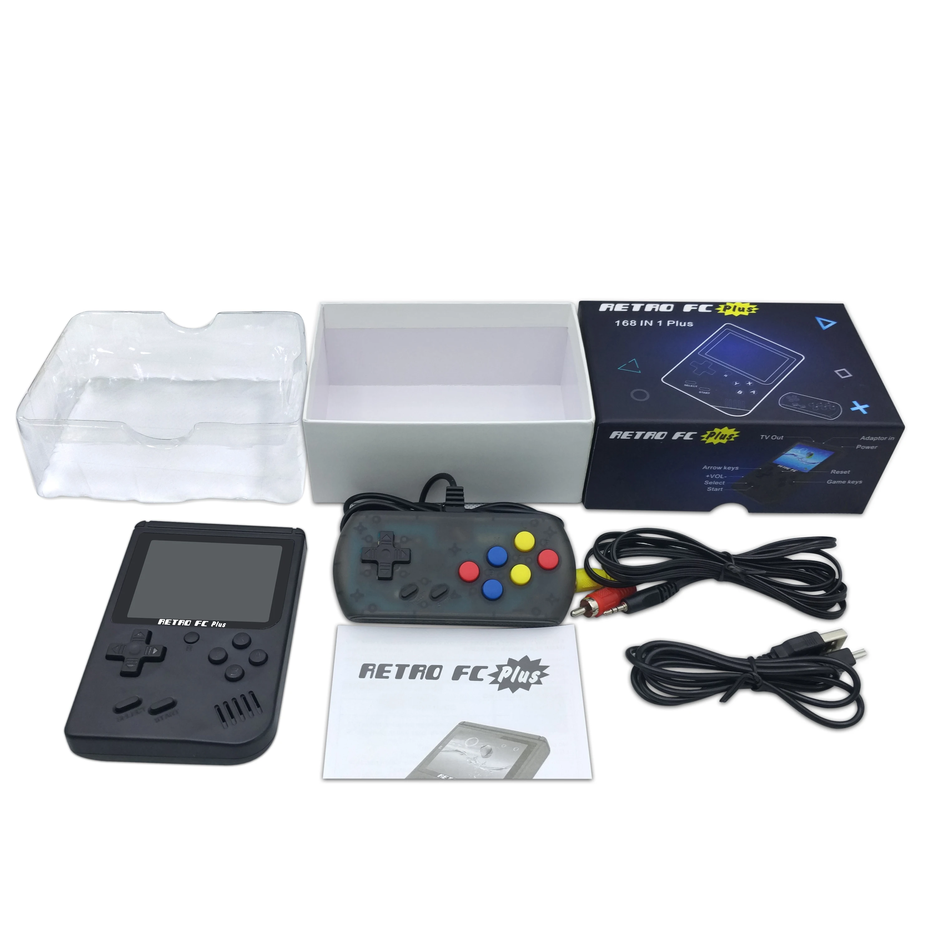 Ретро FC 168 в 1 Видеоигры Консольные игры против BittBoy Pocketgo Consola Мини портативные