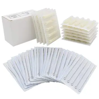 

Tattoo Needles Tips Kit,50Pcs 3RL/5RL/7RL/9RL/11RL/13RL Tattoo Needles With 50Pcs 3/5/7/9/11/13RT Size Disposable Tattoo Tips