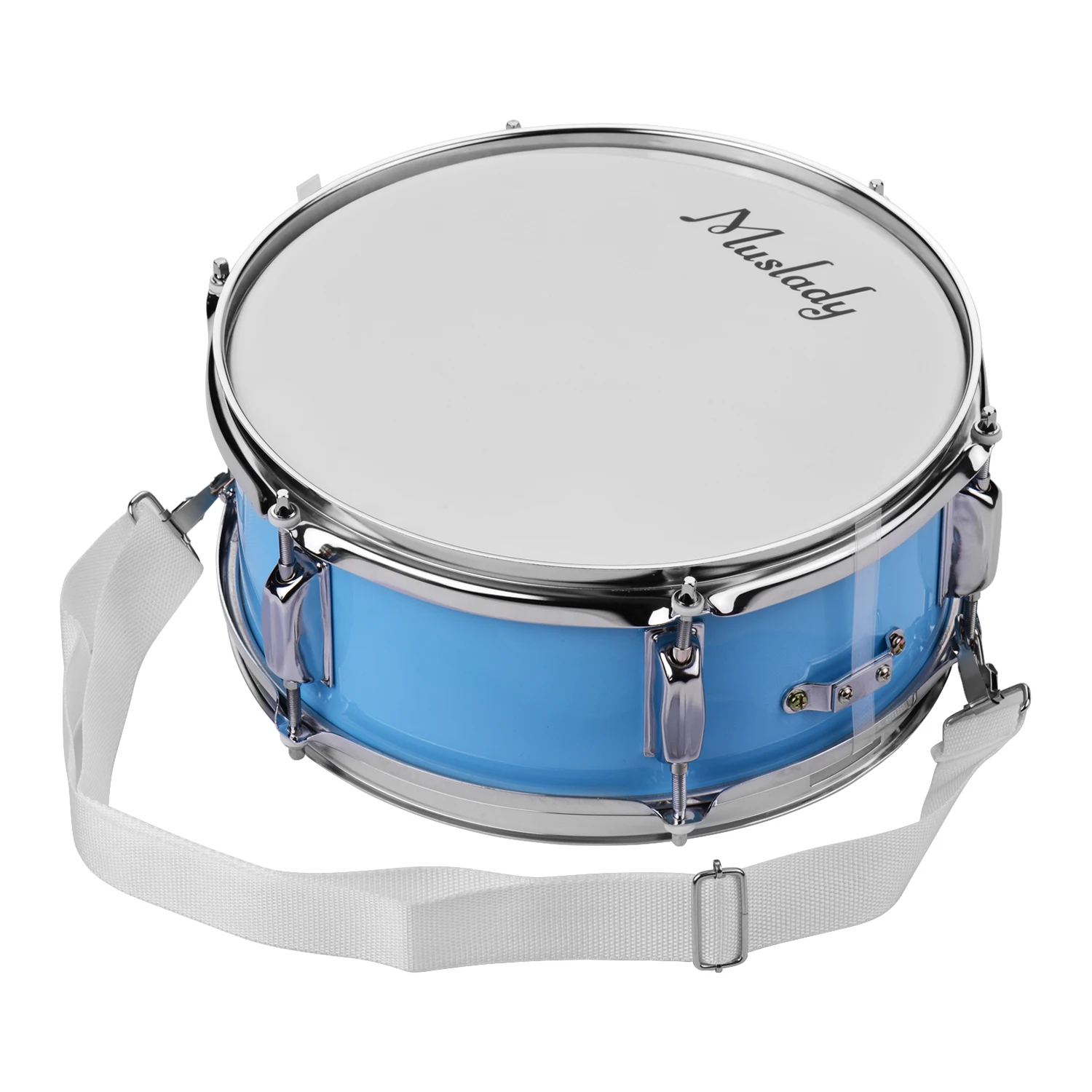 Muslady 12 дюймов ударная головка Snare с барабанными палочками плечевой ремень