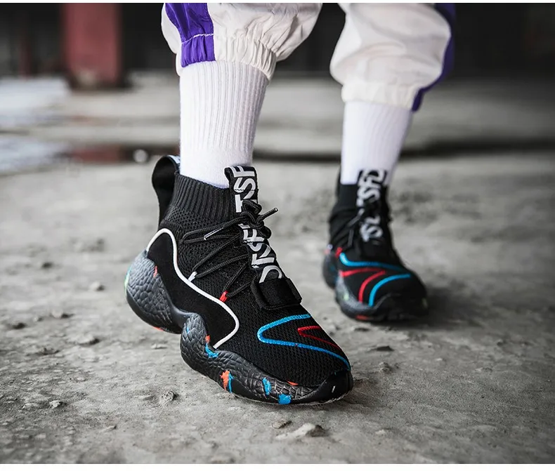 Couple Sneakers Shoes Mesh Breathable Chaussure Homme Casual Men Shoes Air Cushion Running Walking Women Shoes Drop shipping (19)