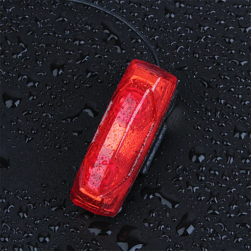 New Bike Tool Bicycle Lights Induction Tail Light Bike Bicycle Warning Lamp Magnetic Power Generate Taillight Accessories