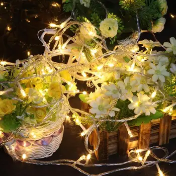 

10m 100LED Starry Sky String Light High Brightness Low Radiation No Pollution Fairy Decorative Lamp for Wedding Party Xmas