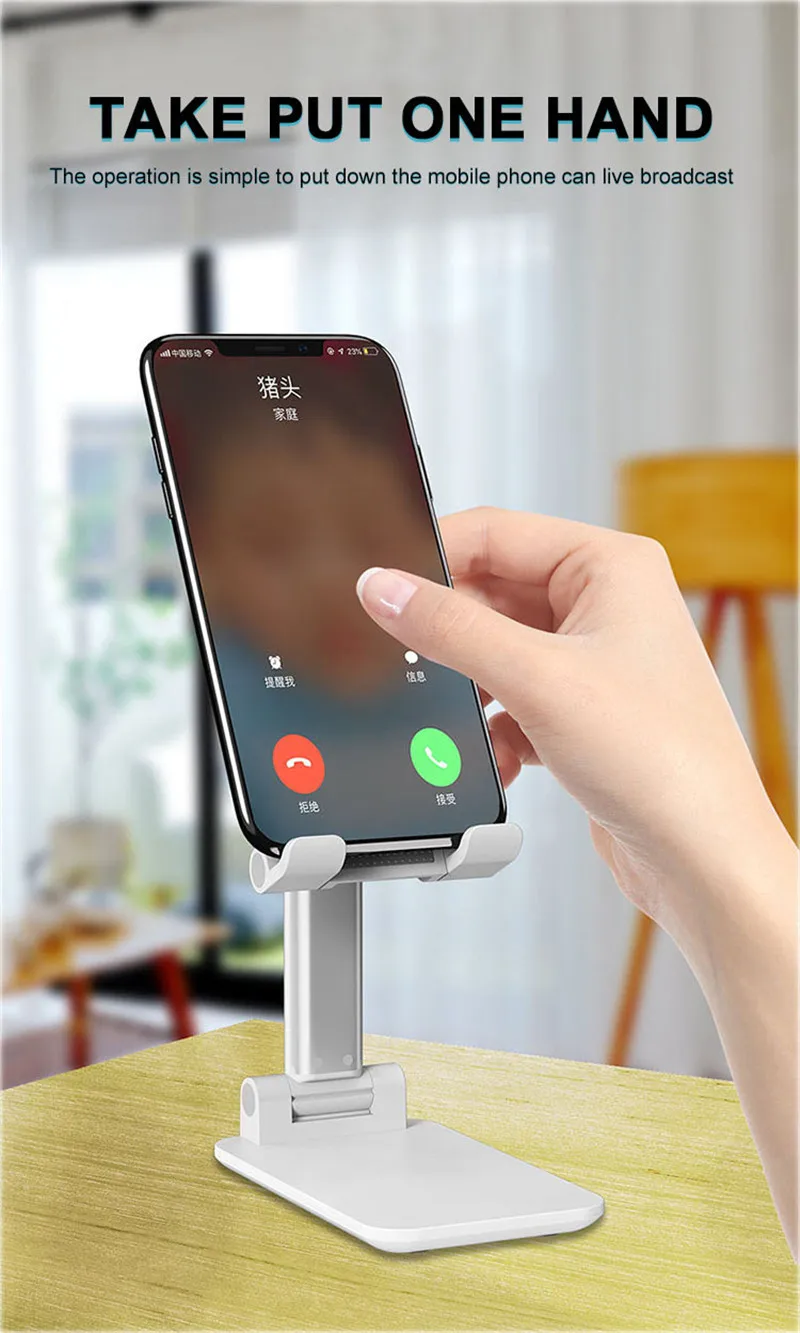 3 цвета Регулируемая Настольная подставка держатель для телефона универсальный для iphone Простой алюминиевый сплав сотовый телефон для huawei samsung и Xiaomi