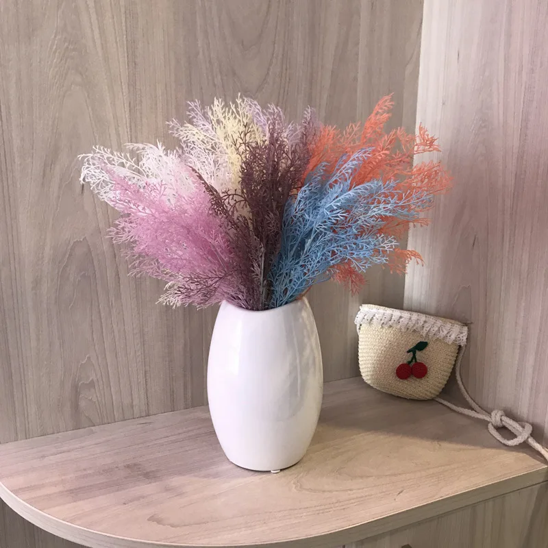 

Christmas decorations spend Christmas 5 fork multicolor fog spend wedding decoration simulation plant artificial fog tamiya