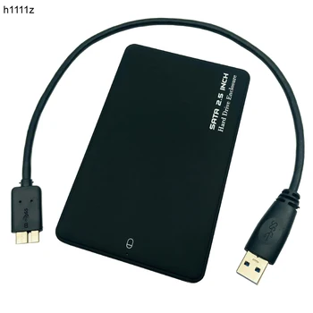 

HDD Case 2.5" SATA to USB 3.0 Enclosure with Cable USB SATA Adapter HDD Box Case for Hard Disk Drive Up to 2TB SSD Supports UASP