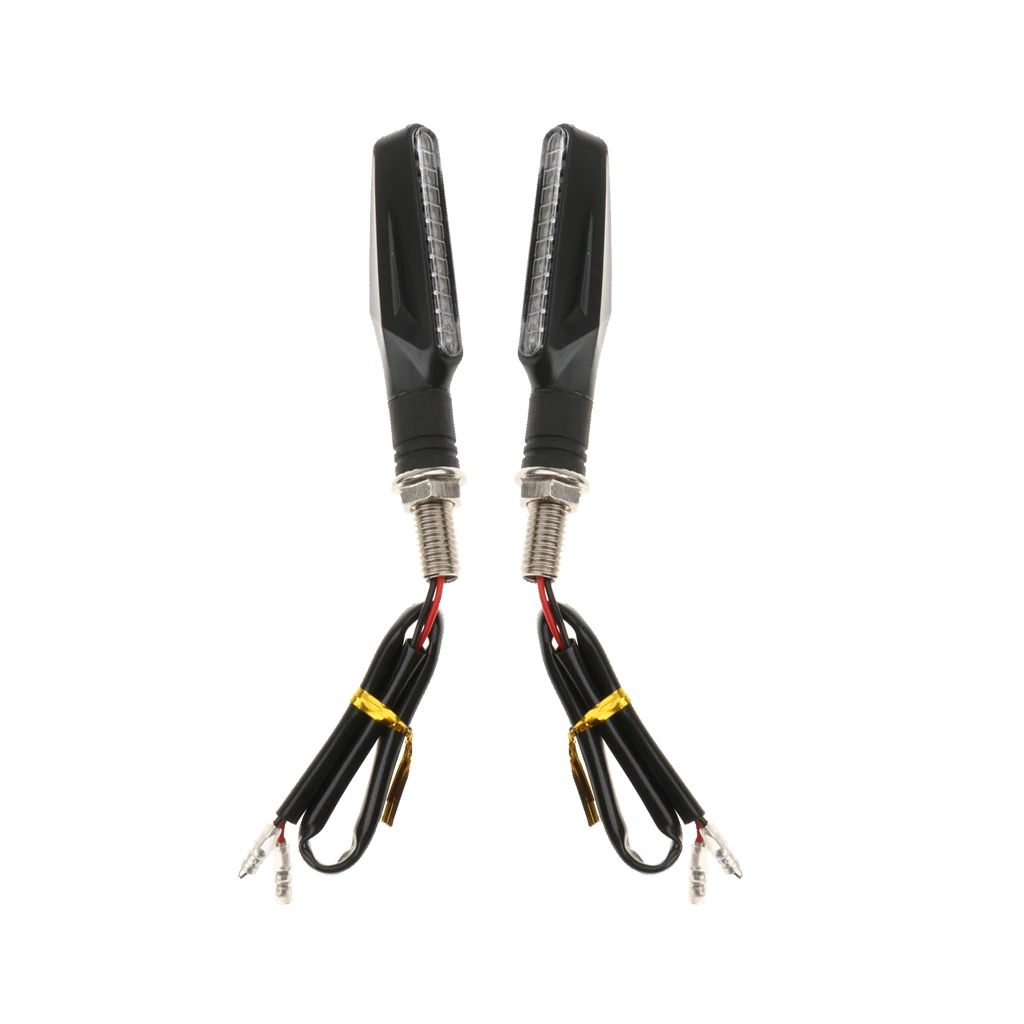 

Motorcycle LED Turn Signal Indicator Blinker Amber Light Lamp Pack of 2