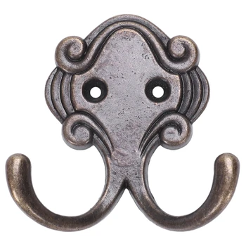 

Hooks for hanging clothes retro Wardrobe hooks Hat hooks Door hooks Wall hooks Coat hooks (52 * 38mm)
