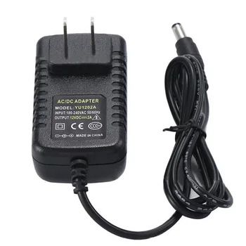

Power Supply AC Adapter Transformer Charging Black 5.5*2.5mm Adaptor 1 PC 12V