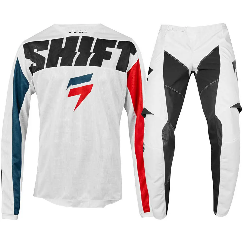 

New MX 2019 WHIT3 White Jersey Pants Adult Motocross Gear Set Motorcycle ATV Bike Racing Protection SUV