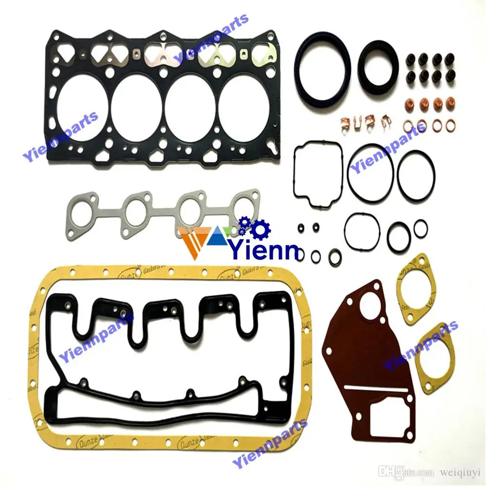 4LE1 Cylinder Head Gasket 5-87812810-4 for Hitachi Excavators EX55 ZX55UR ZX55 Isuzu Engine