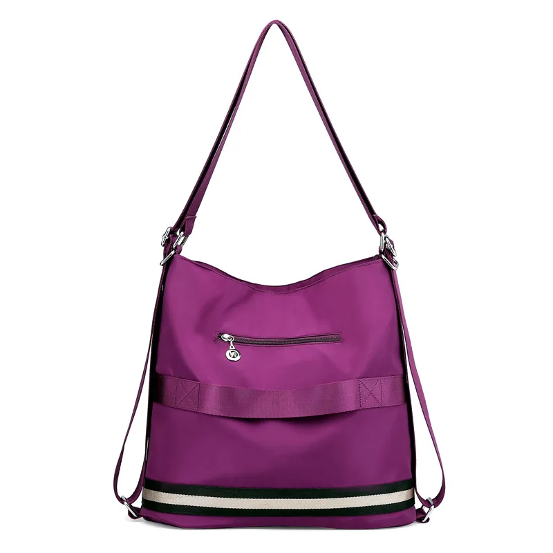 

Fashion Women's Messenger Backpack Large Capacity Outdoor Travel Shoulder Bag Waterproof Nylon Bag Versatile Shoulder School Bag