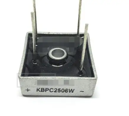 

Free shipping 2 pcs KBPC2506 puente rectificador 25A 600 V KBPC