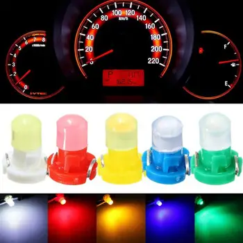 

Durable Car Led Reading Light T5 T4.7 T3 Cob 1Smd Instrument Light Indicator Light Highlight Modified Lamp