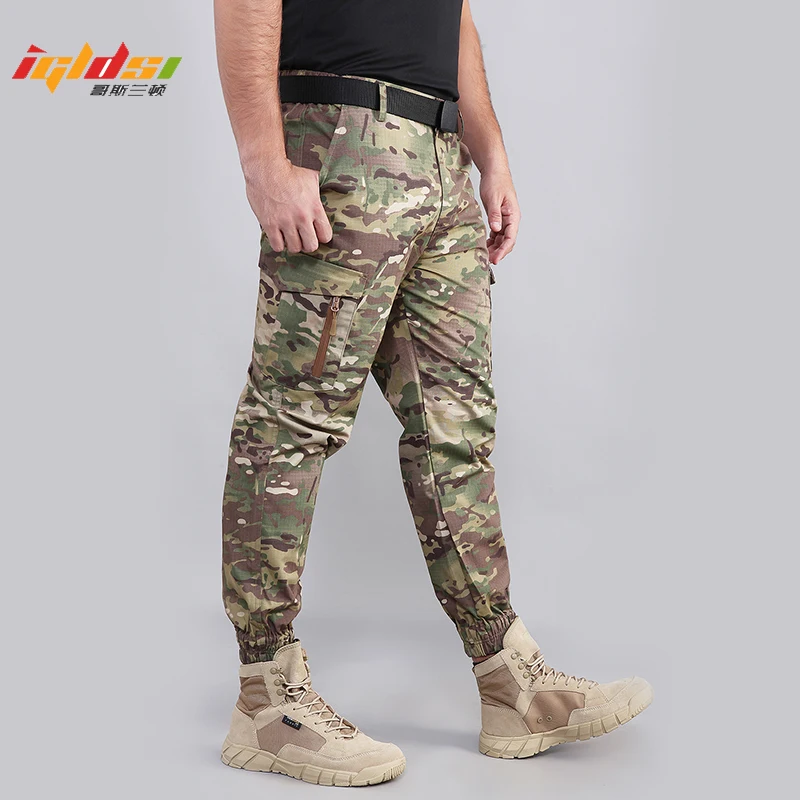 

Men Army Combat Nice Pencil Pants Airsoft Paintball Cotton Long Trousers Camouflage Military Tactical Jogger Pants