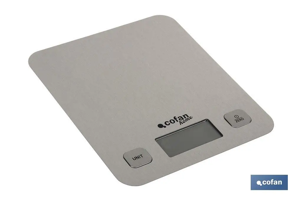 Bascula Cucina Digitale Acciaio Inox 5Kg Mod. Leone