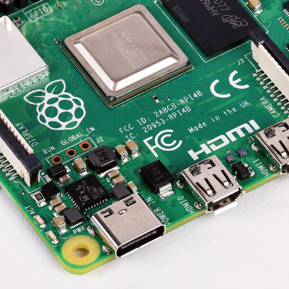 Raspberry pi 4 модель BCM2711 четырехъядерный процессор ARM v8 1 5 ГГц с зарядным устройством