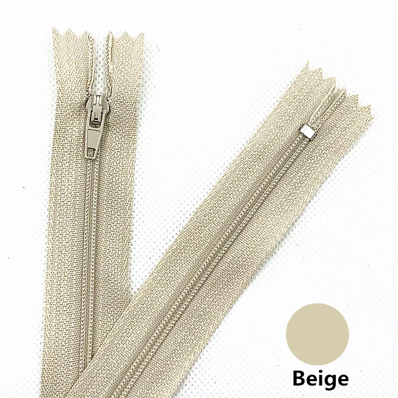 10pcs 4Inch-24 inch (10cm-60cm) Nylon Coil Zippers for Tailor Sewing Crafts  Nylon Zippers Bulk