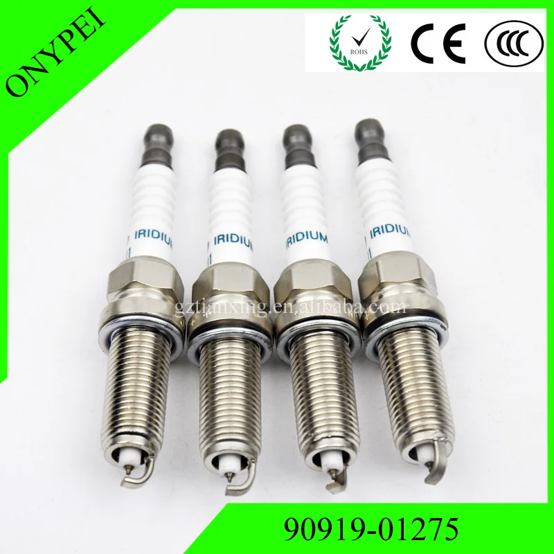 4 шт. 90919 01275 SC16HR11 иридиевая Свеча зажигания для Toyota Lexus 9091901275|plug|plug sparkplug 1/4 |