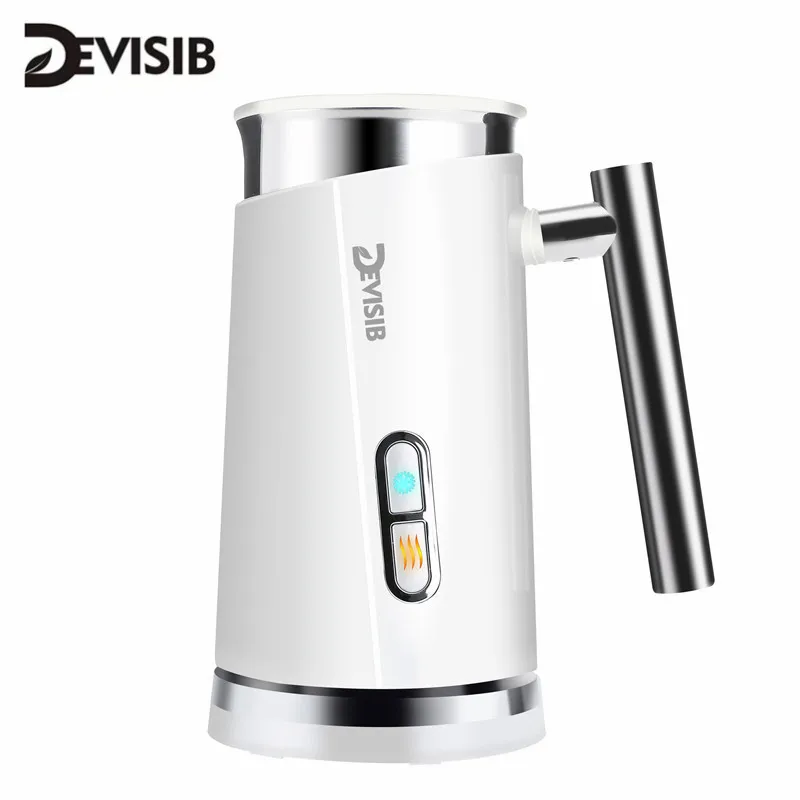 DEVISIB vaporizador de leche eléctrica 3 en 1 de vapor para hacer Cappuccino Latte automática calentador Espumador de café leche calentador frío caliente