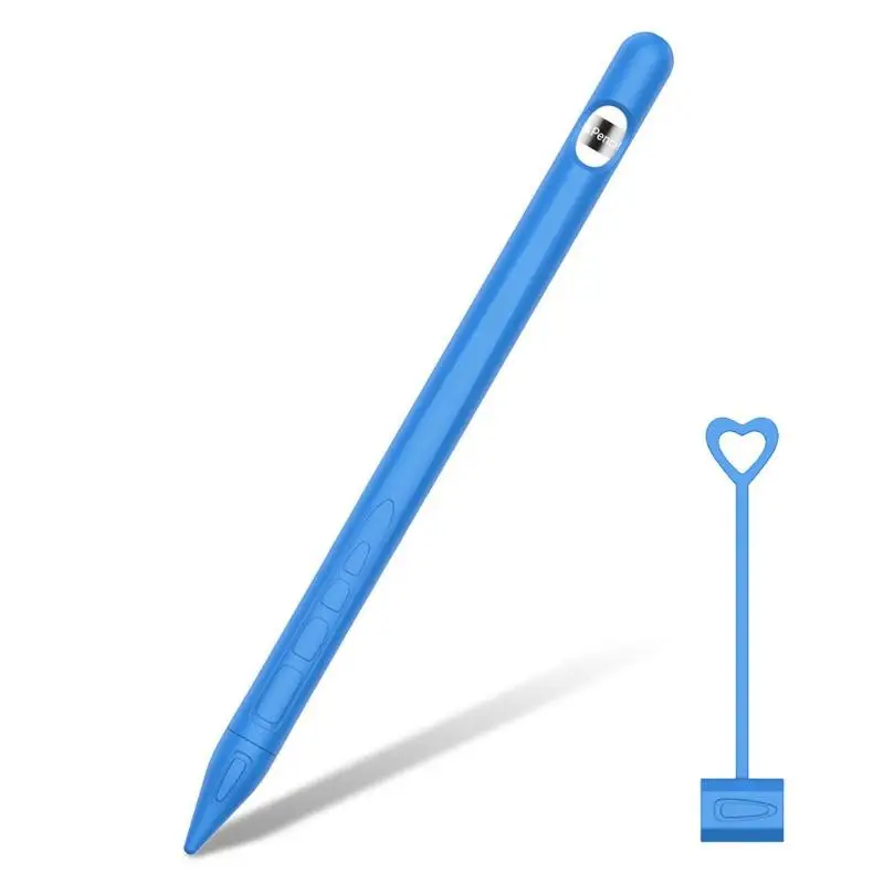 Силиконовый чехол со стилусом для планшета Apple Pencil 1 аксессуары мягкий силиконовый защитный чехол для Apple Pencil 1 чехол - Цвета: B