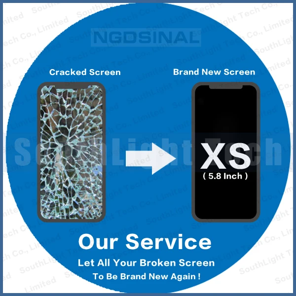 Ремонт ремонт обслуживание для iPhone X XS Max XR 8 7 6S Plus ЖК экран сломанный оригинальный