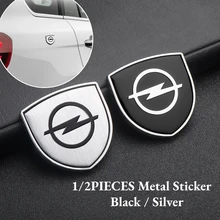 

Car Exterior 3D Metal Shield Body Sticker Door Trunk Window Decal For Opel Astra H G J Insignia Mokka Zafira Corsa Vectra C D