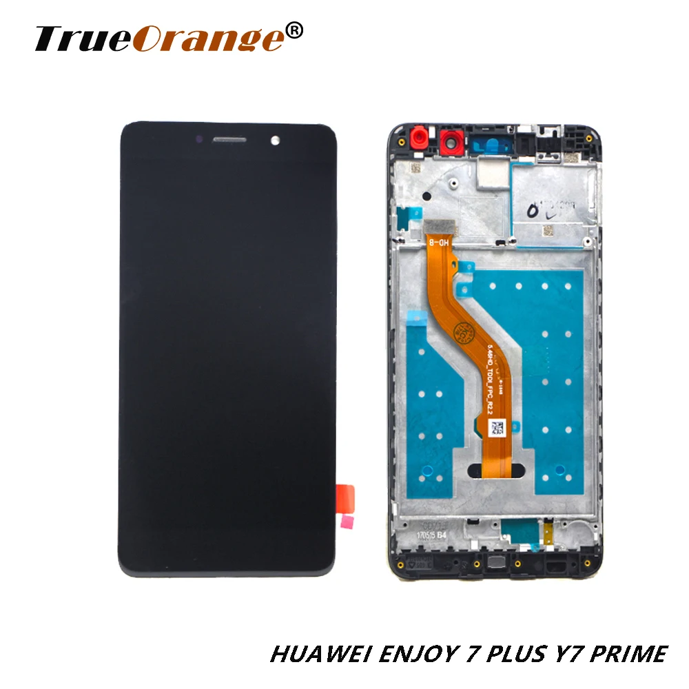 Сенсорный ЖК-экран для Huawei Y7 Prime 2017 дигитайзер в сборе контроль яркости Enjoy 7 plus |