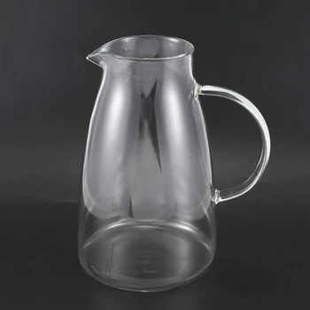 

Glass Cooler Household High Temperature Resistant Glass Kettle Juice Pot Cool White Boiling Cup Transparent-Dropship
