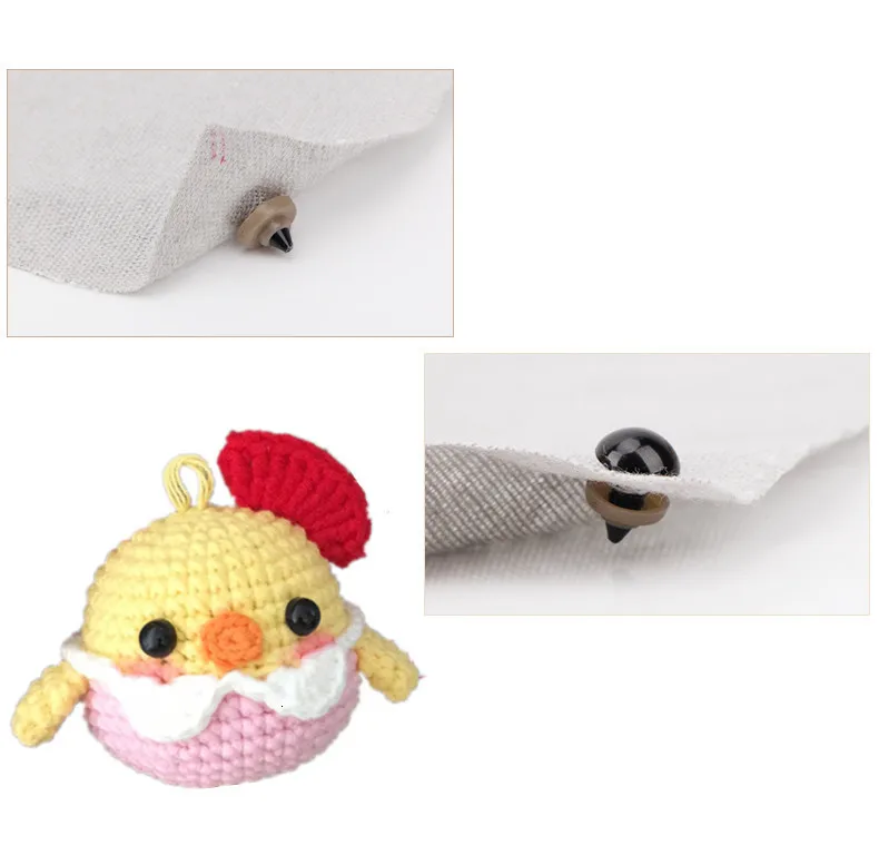 142 шт пластиковые плюшевые игрушки глаза DIY в штучной упаковке аксессуары игрушки для детей ручной вязки ремесла мягкая кукла глаза медведь