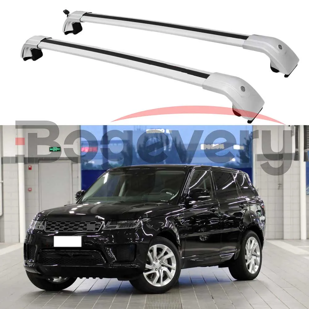 Crossbars подходит для Land Rover Range Sport 2013 2020 багажные рейки на крышу перекрещивающиеся
