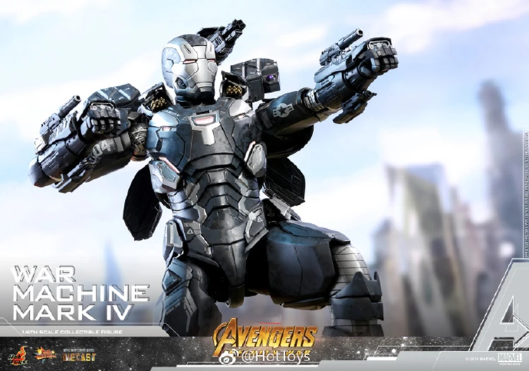 Коллекционные 1/6 весы HOTTOYS военная машина Mark IV MK4 Мстители Железный человек полный набор фигурка модель для фанатов подарки