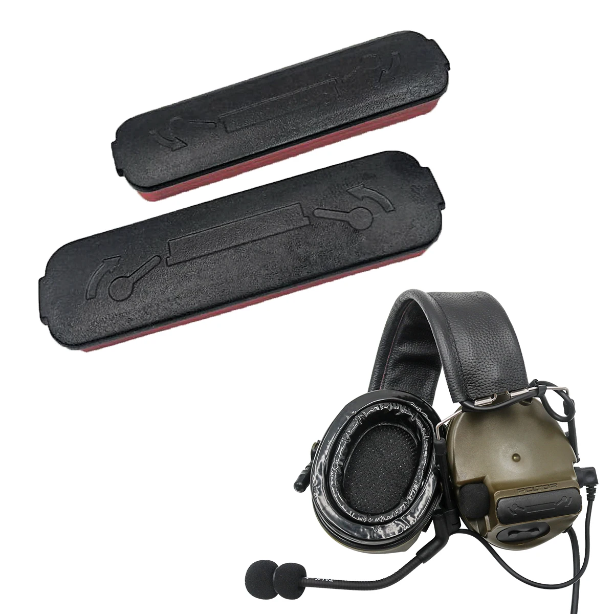 da bateria para Airsoft Shooting and Hunting, Captador Headphone