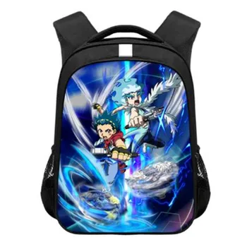 

Cartoon Beyblade Burst Backpack Printed Teenager Girls Boy School Bag students book Bags schoolbag mochila infantil for children