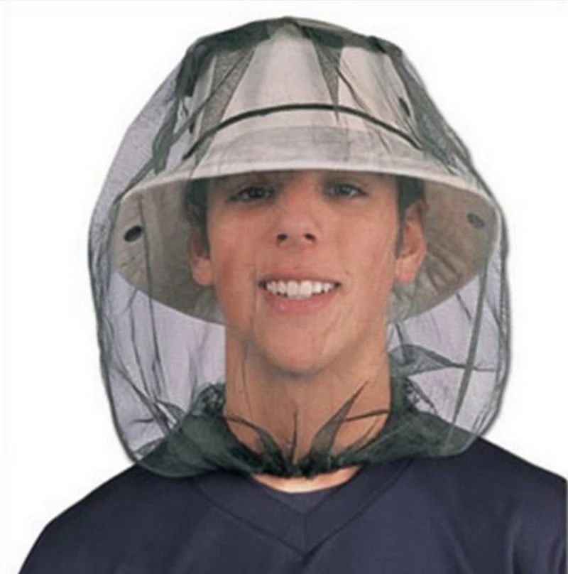 

Outdoor Mosquito Net Visor Mosquito Net Cap Fishing Cap Hunting Accessories Camp Equipment Anti-Bee Safe Survival