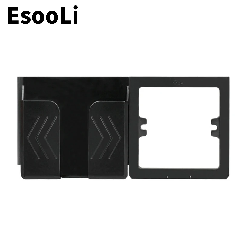 Черная настенная розетка EsooLi держатель для телефона аксессуары смартфонов