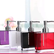 Акрил+ стразы, аксессуары для ванной комнаты, бутылки с гелем для душа, диспенсер для мыла, дезинфицирующее средство для рук, бутылки с лосьоном и шампунем Bathroo