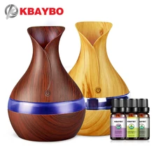 KBAYBO USB увлажнитель воздуха с эфирными маслами лаванды лемонграсса розмарина 300 мл Арома Сильный туман производитель эфирных масел диффузор