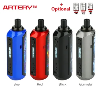 

Pod System Artery Nugget AIO Pod kit with 1500mAh Battery & RBA Coil & 2ml Tank Max 40W Box Mod Pod Kit vs Vinci X/ pal 2 pro