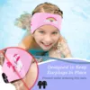 Waterproof Swimming Headband for Kids Adjustable Keep Water Out Ear Protection Band for Bathing Swimming Diving Ear Band 4