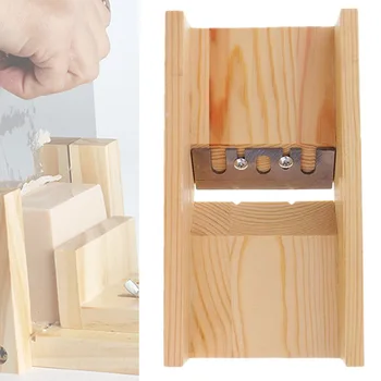 

Wooden Beveler Planer Sharped Blade Handmade Soap Candle Loaf Mold Cutter Craft Making Tool Soap Kits Cutting Tools