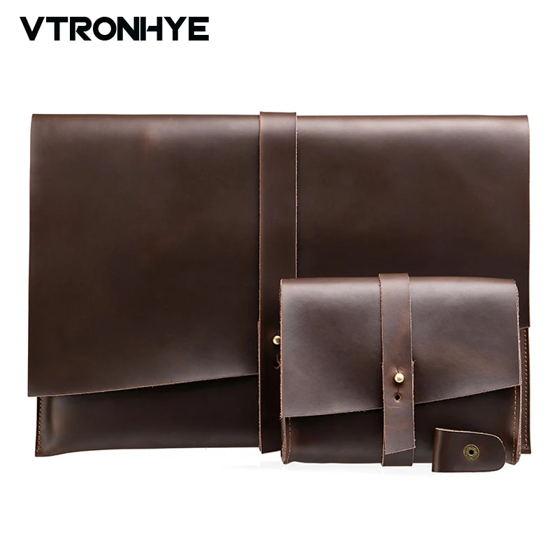 

For Huawei Matebook X Pro 13.9 2018/2019 Leather Laptop Bags Notebook Bags for Huawei Matebook 13 X 13.3 inch Men Women
