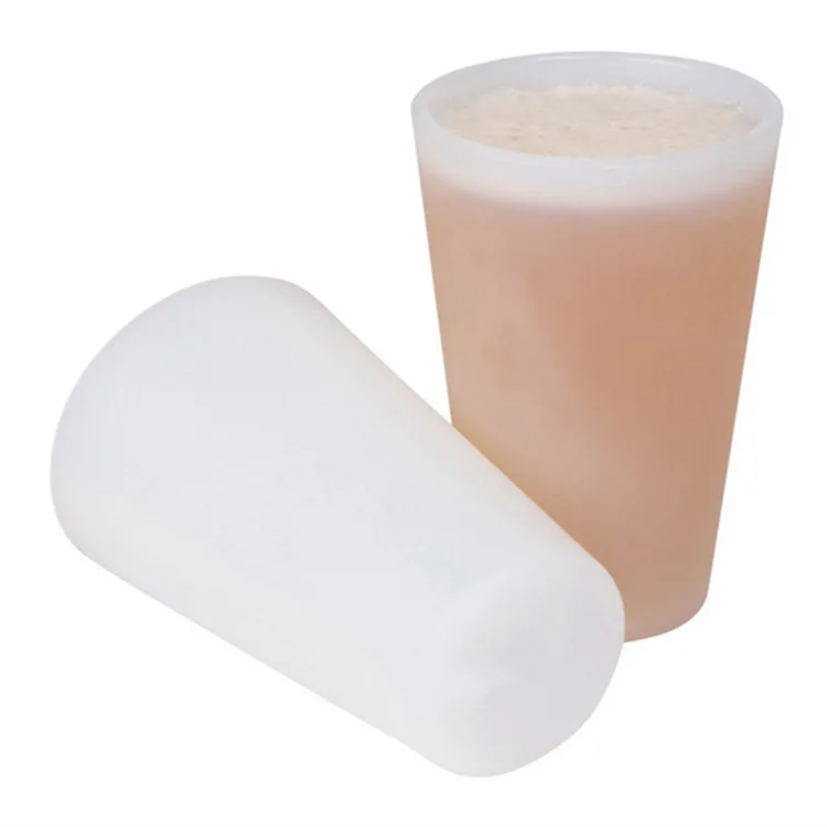 Многофункциональные чашки пивная кружка открытый портативный контейнер для воды путешествия Кемпинг Кофе Вино Чай Чашка Бытовая Милая силиконовая чашка - Цвет: White