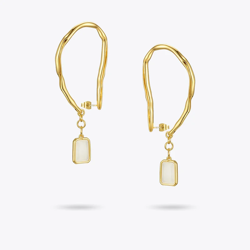 

ENFASHION Auricle Stone Earcuff Clip On Earrings For Women Gold Color Ear Cuff Earings Fashion Jewelry Party Kolczyki E201191