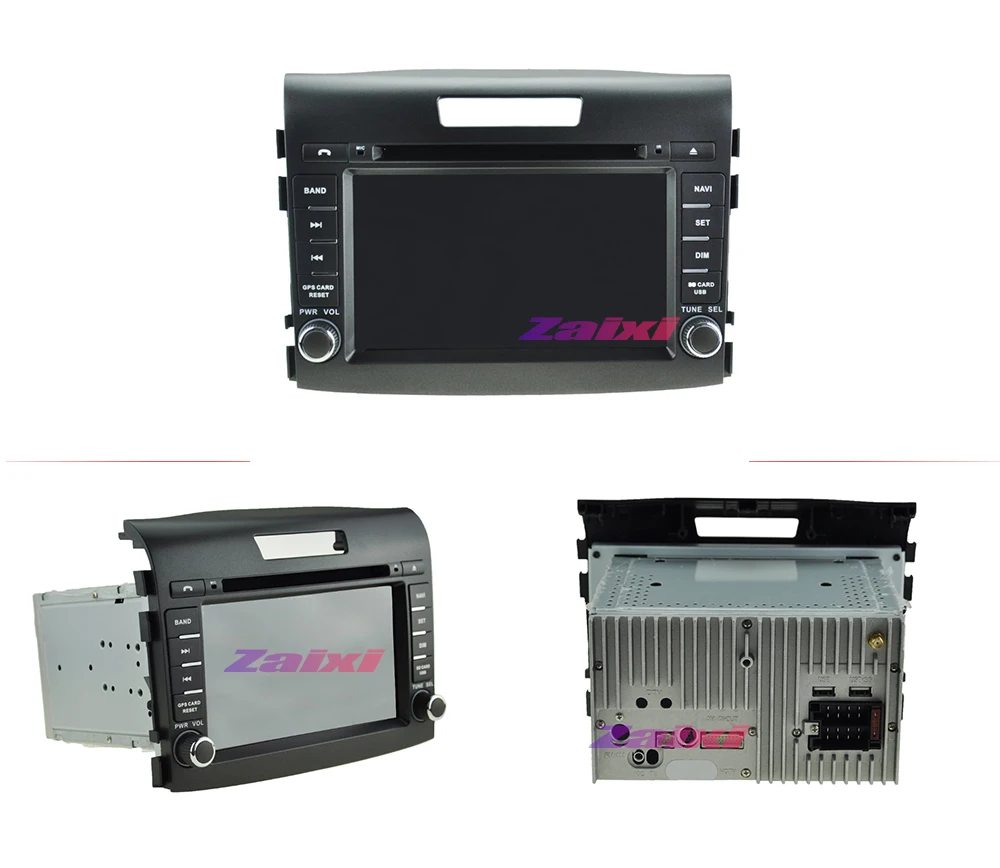 Best 2 Din Android radio bluetooth GPS Navigation wifi Stereo video For Honda CRV 2012~2016 Car Multimedia Player 1