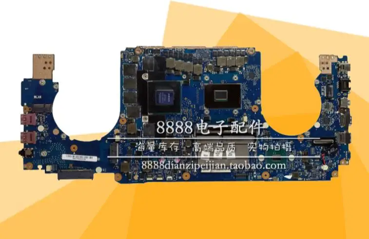 GL502VT для ASUS GL502 GL502VY GL502VS GL502VM Материнская плата ноутбука 8G видео памяти с I7-6700HQ процессор GTX970M тест работы