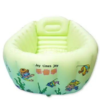 

Baby Can Sit Lie More Large Inflatable Tub Bath Baby Basin Newborn Baby Bath