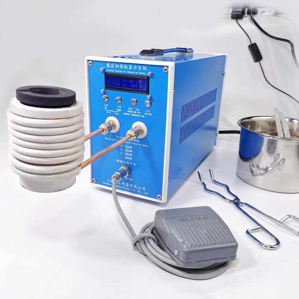 6000W ZVS Induction Heater Heating Machine Metal Smelting Furnace High Frequency Welding Quenching Equipment | Инструменты