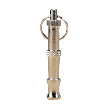 

Stainless Steel Pet Dog Training Adjustable Ultrasonic Whistle Dog Training Aids Ultrasonic Dog Training Turbo Whistle Pitbulls