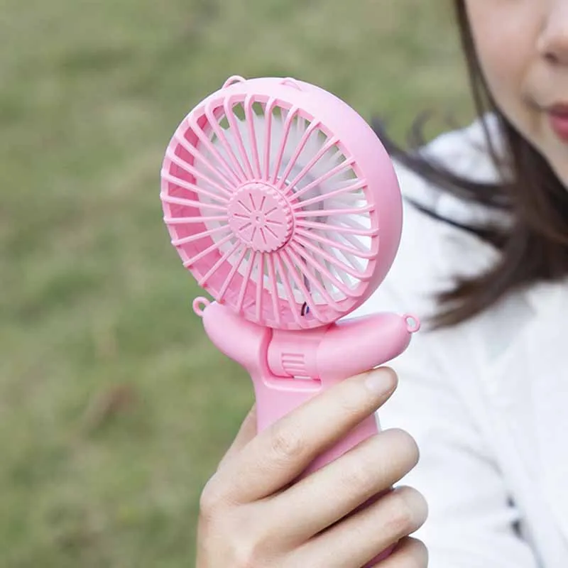 Складной мини USB вентилятор для зарядки ручной шеи подвесной светильник