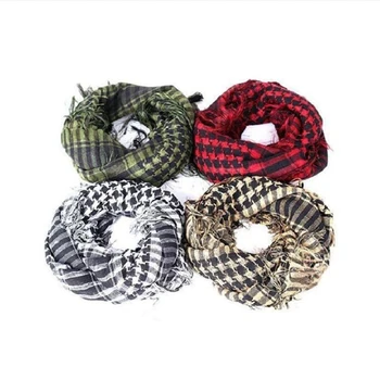 

High Quality Arab Shemagh Keffiyeh Military Tactical Palestine Scarf for Men Shawl Kafiya Wrap Shemagh Scarf Fashion Scarves